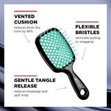 FHI HEAT Unbrush, Red - Detangling Hair Brush Red